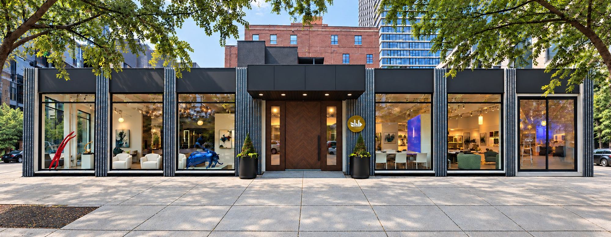 The full Foundry Rooms storefront on LaSalle Drive